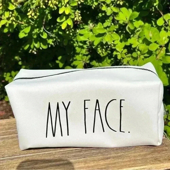 NEW Cosmetic/Makeup/Travel Pouch/Bag by Rae Dunn - MY FACE - Picture 8 of 8